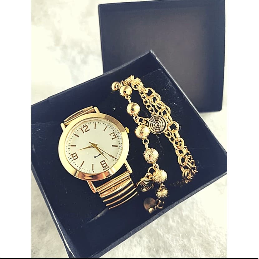 Relógio Feminino em Aço Pulseira em Aço Elástica várias cores