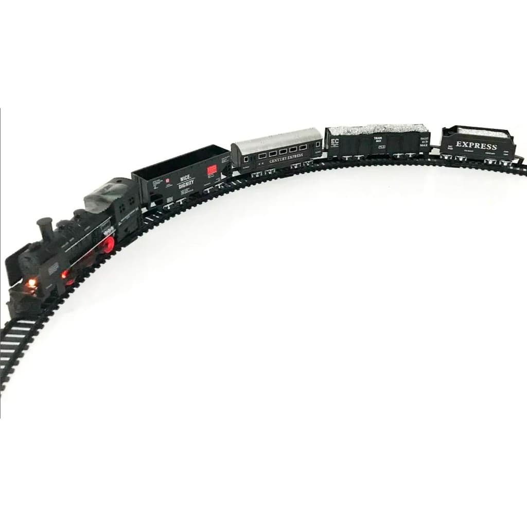 Trenzinho Elétrico 19 Pcs Trem Rail King Ferrorama
