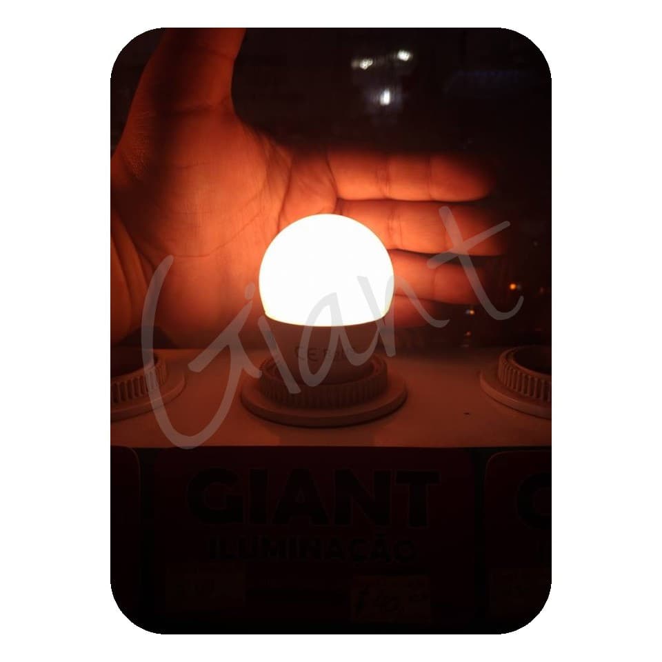 5  Lâmpadas de LED Padrão Mini Bulbo Para Usar em Camarim Ring Light Penteadeira Luz Razoavel