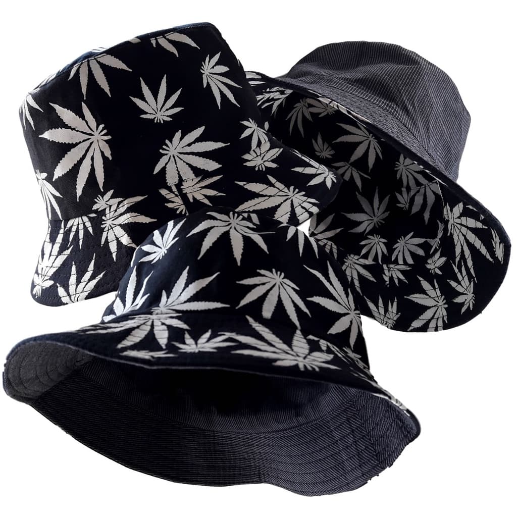 Chapeu Bucket Hat Dupla Face Bone Balde 2 em 1