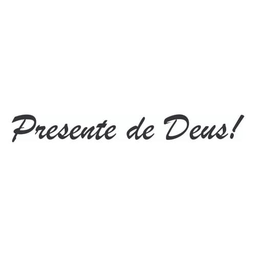 Adesivo Carro Moto Parabrisa Vidro Presente De Deus Jesus Fé