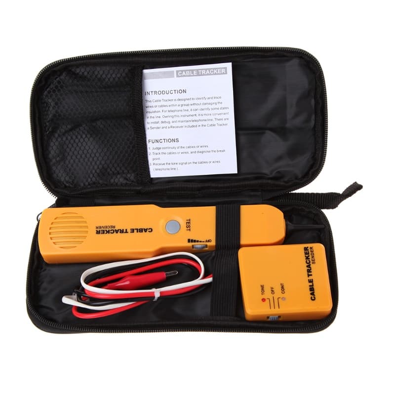 UTAKEE Rastreador Diagnóstico Localizador Ferramentas Telefone Fio Testador Tracer Detector