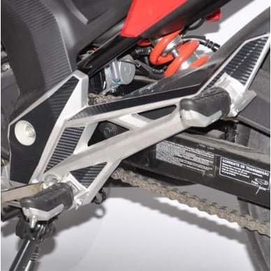 Protetor Fib Quadro Pedaleira Moto  Nova Cb 250 Twister