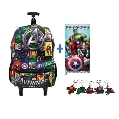 Mochila Rodinha Avengers