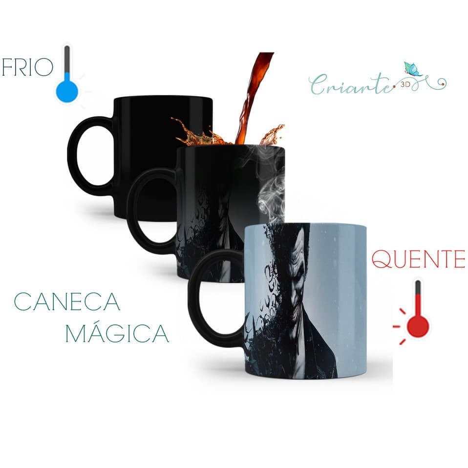 Caneca Porcelana Mágica Coleção Batman #08