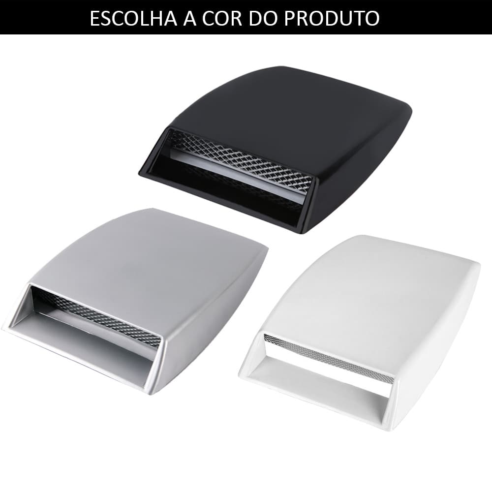 Scoop Entrada De Ar Esportivo Universal Capô Intake Cores