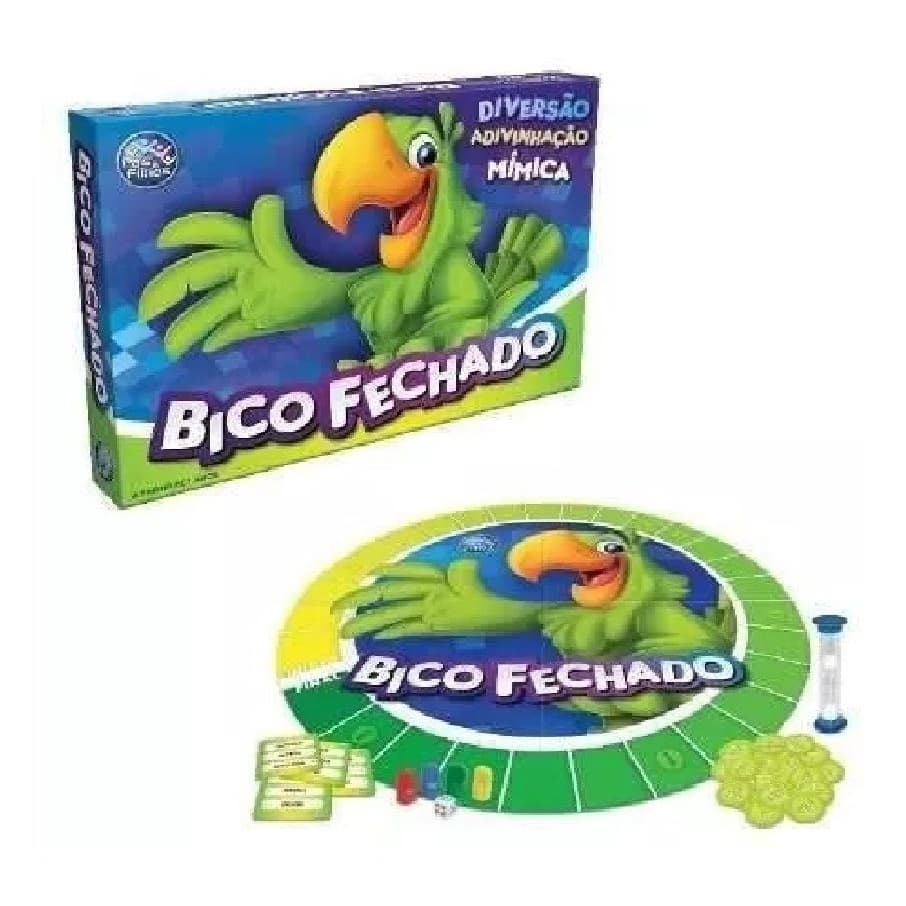 Jogo De Mimica Adivinhacao Bico Fechado - Pais E Filhos 7358