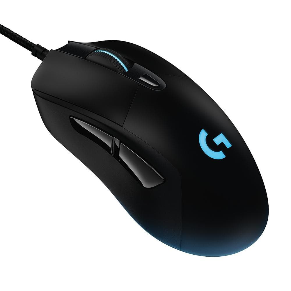 Mouse Logitech G403 Gamer Hero Rgb 25k Lightsync 6 Botões Programáveis Preto