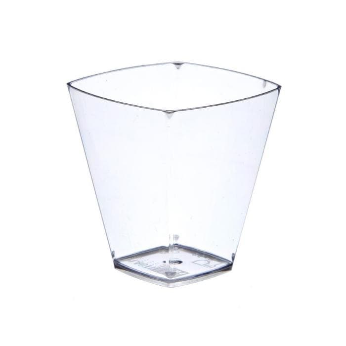Copo Acrílico Transparente 50 ml  10 unidades
