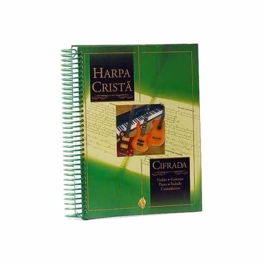 hinário Harpa Cristã Cifrada Cpad para Violão, guitarra, piano e teclado