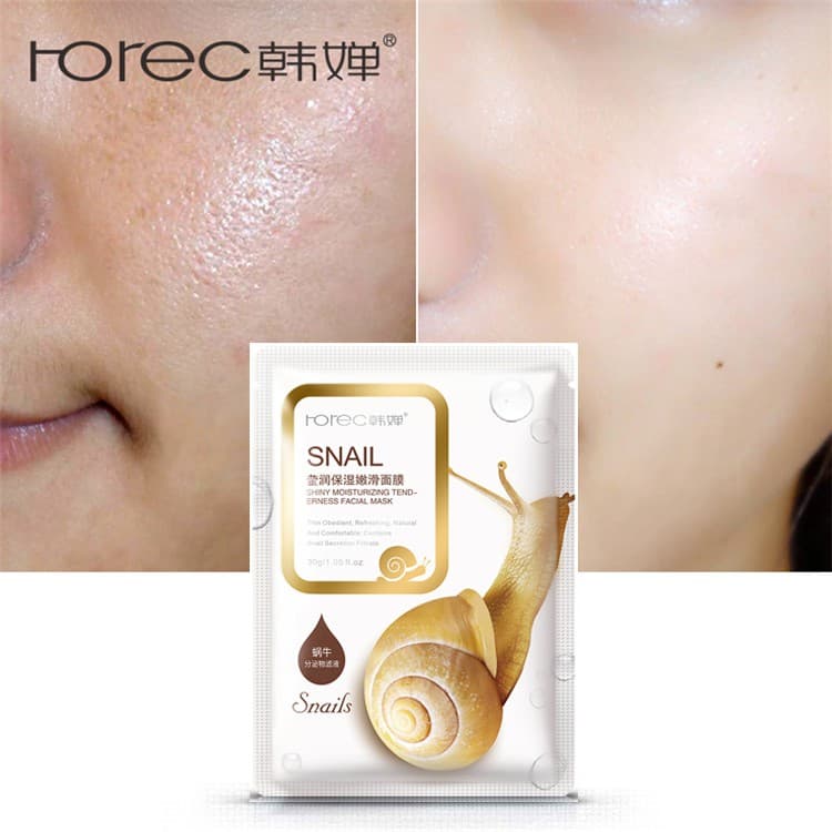 Caracol Máscara Facial Hidratante / Replencimento / Anti-Idade / Cuidados Com A Pele Coreana