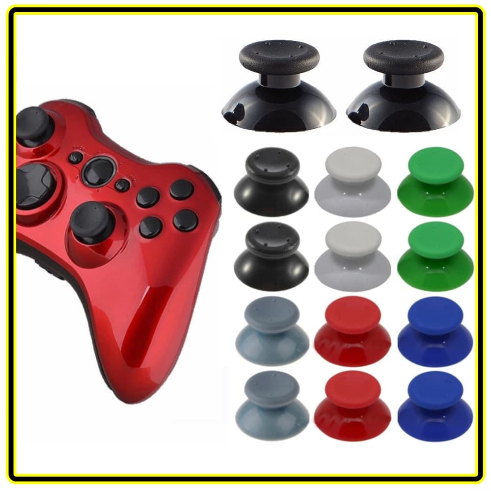 Botão Direcional 3d do Analogico Controle Xbox 360 Botões coloridos cobertura (2 peças =1 par)