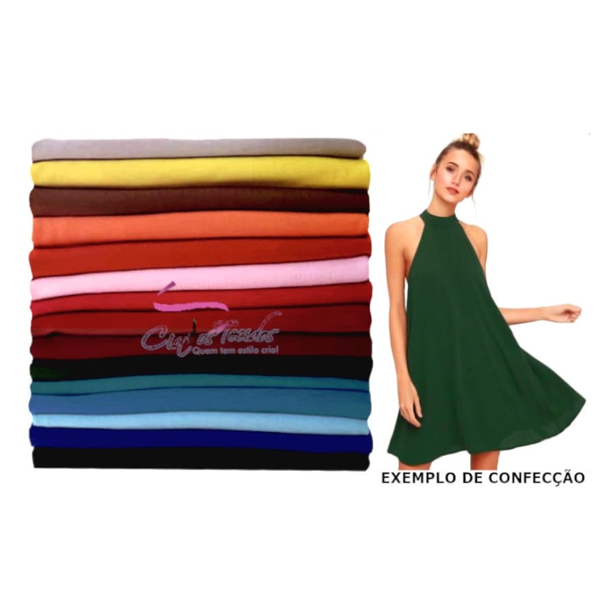 Malha viscolycra lisa com elastano ideal para turbante vestido