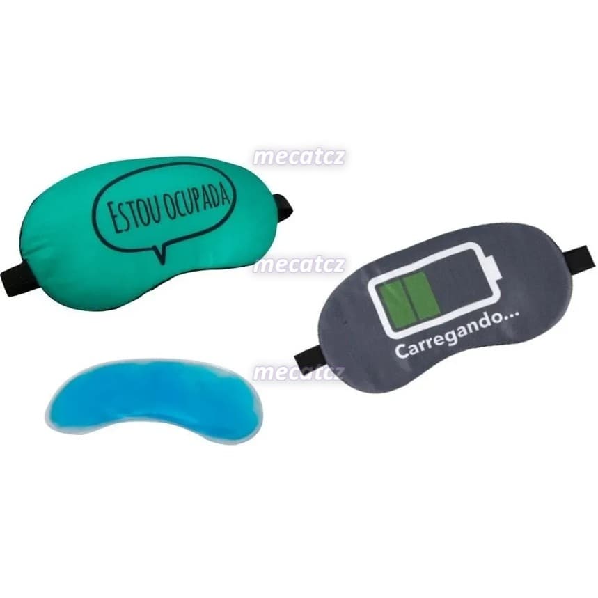 Máscara De Descanso Para Dormir Para Os Olhos C/gel Térmico