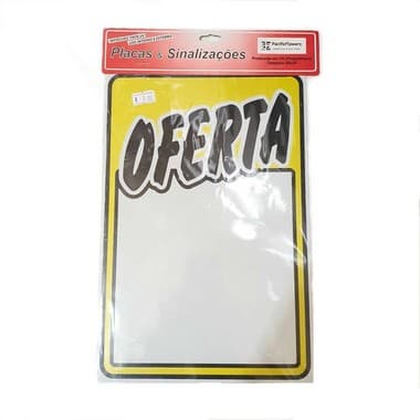 Placa Indicativa Sinalização Pacific Placas 20 x 30cm Oferta