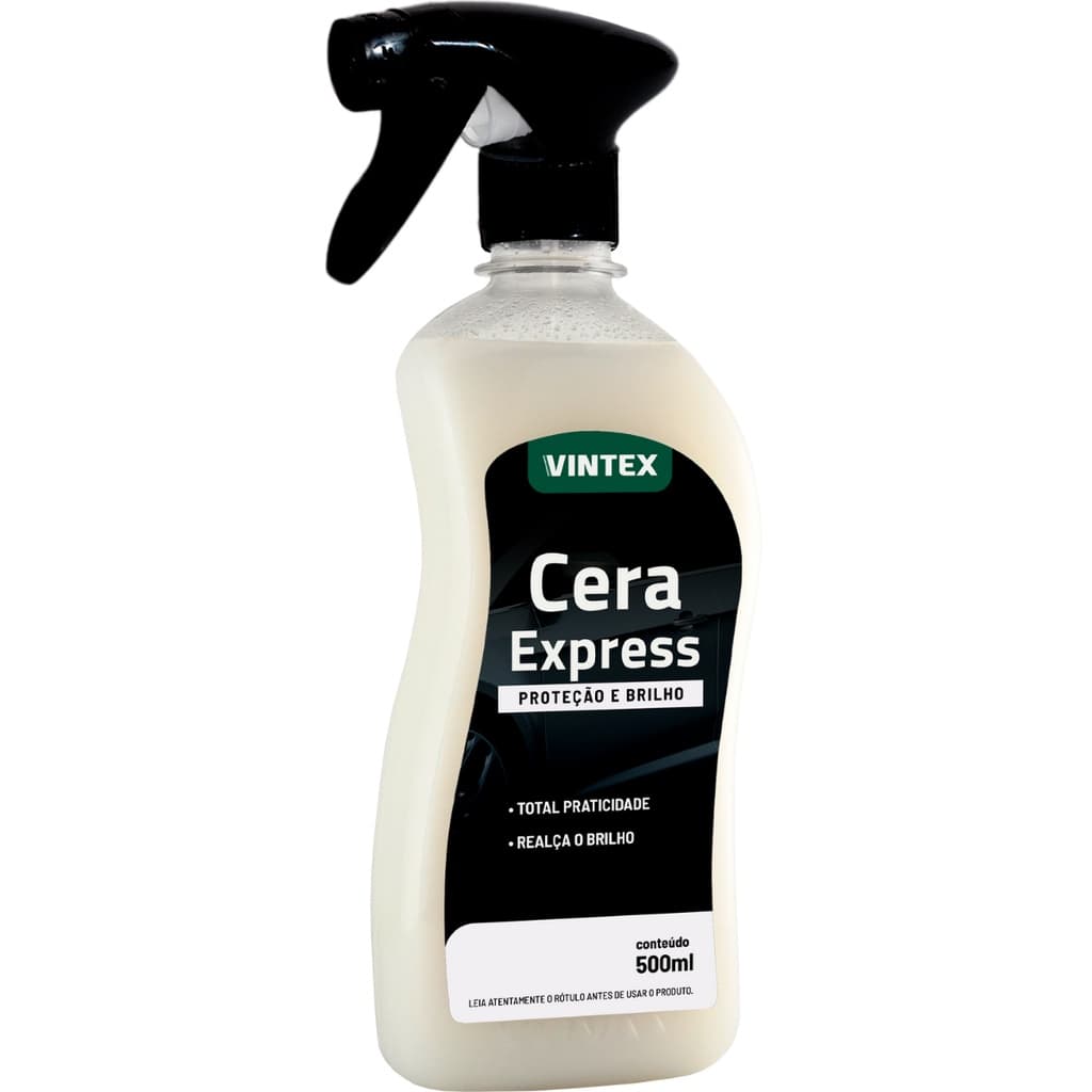 Cera Líquida Automotiva Cera Express Brilho Rápido Spray Vintex