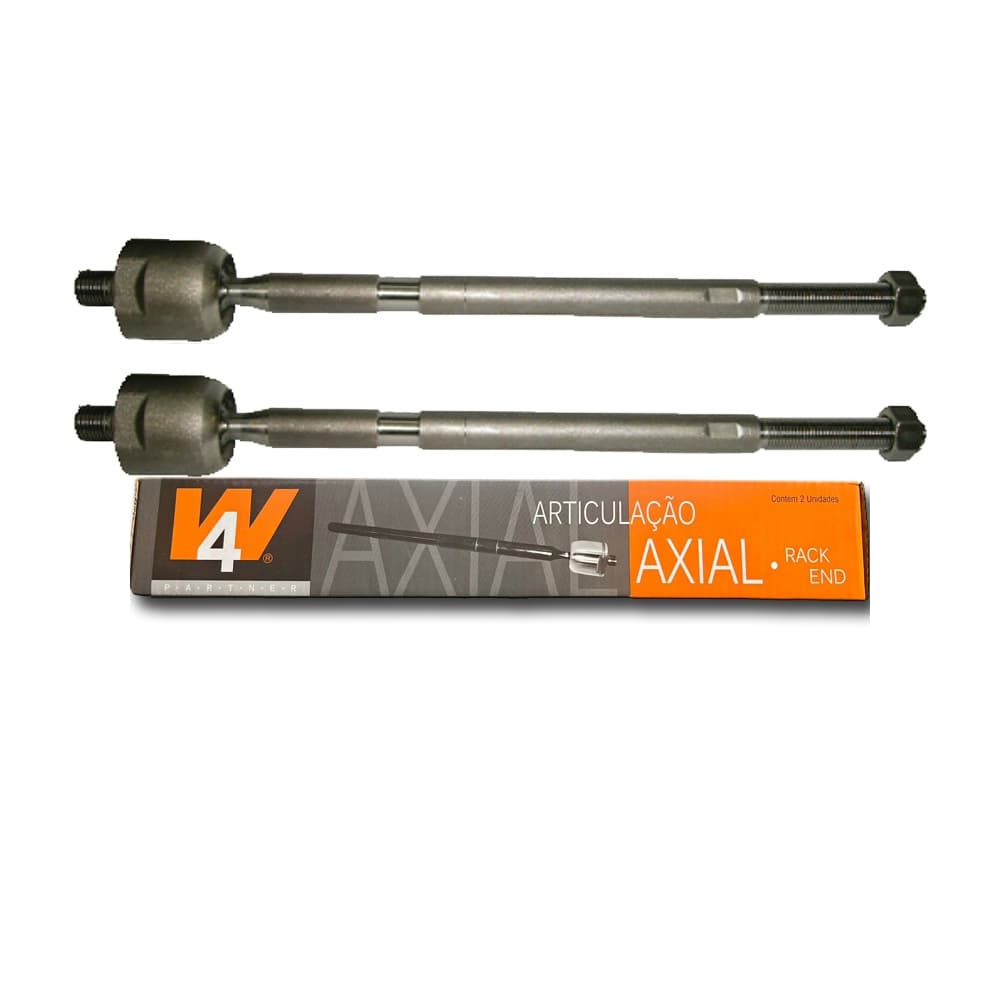 PAR ARTICULAÇÃO BRAÇO BARRA AXIAL FORD COURIER 1994 A 1996, KA 1997 A 2007, FIESTA II 1994 A 1995 DIREÇÃO HIDRAULICA / MECANICA 298 mm. 1994 1995 1996 1997 1998 1999 2000 2001 2002 2003 2004 2005 2006 2007