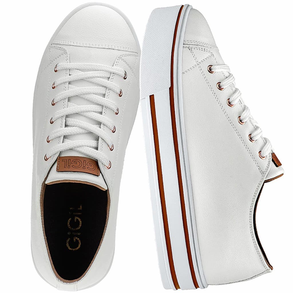 Tênis Feminino GiGiL Casual Plataforma Confortável