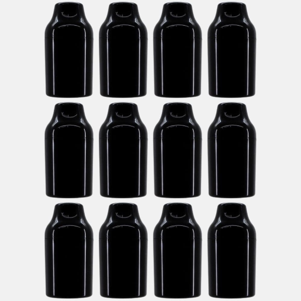 12 Porta Lata 350ml e Litrinho 300ml 2 em 1 Preto Profissa Romarinho Gorduchinha