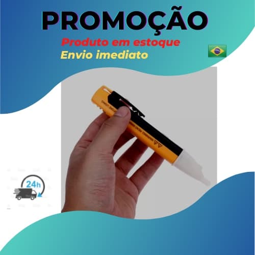 Caneta de Teste De Voltagem Detector De Energia Sonora Com Bip