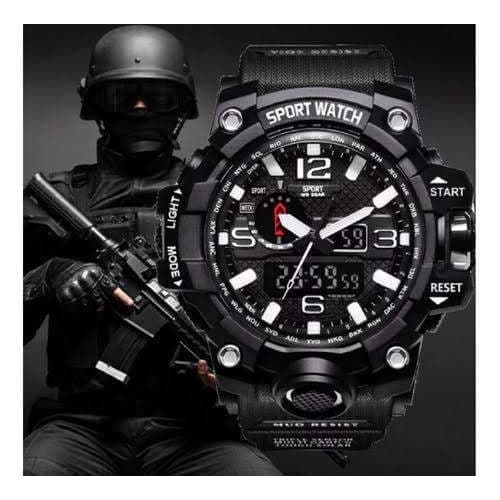 Relógio Sport Esportivo Militar tatico shock