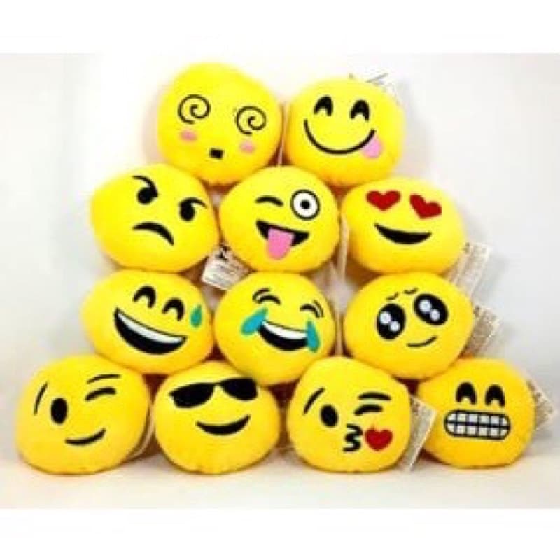 Chaveiro Emoji Pelúcia /unidade/casa/carro/chave/mochila/chaveiro personalizado super fofinha
