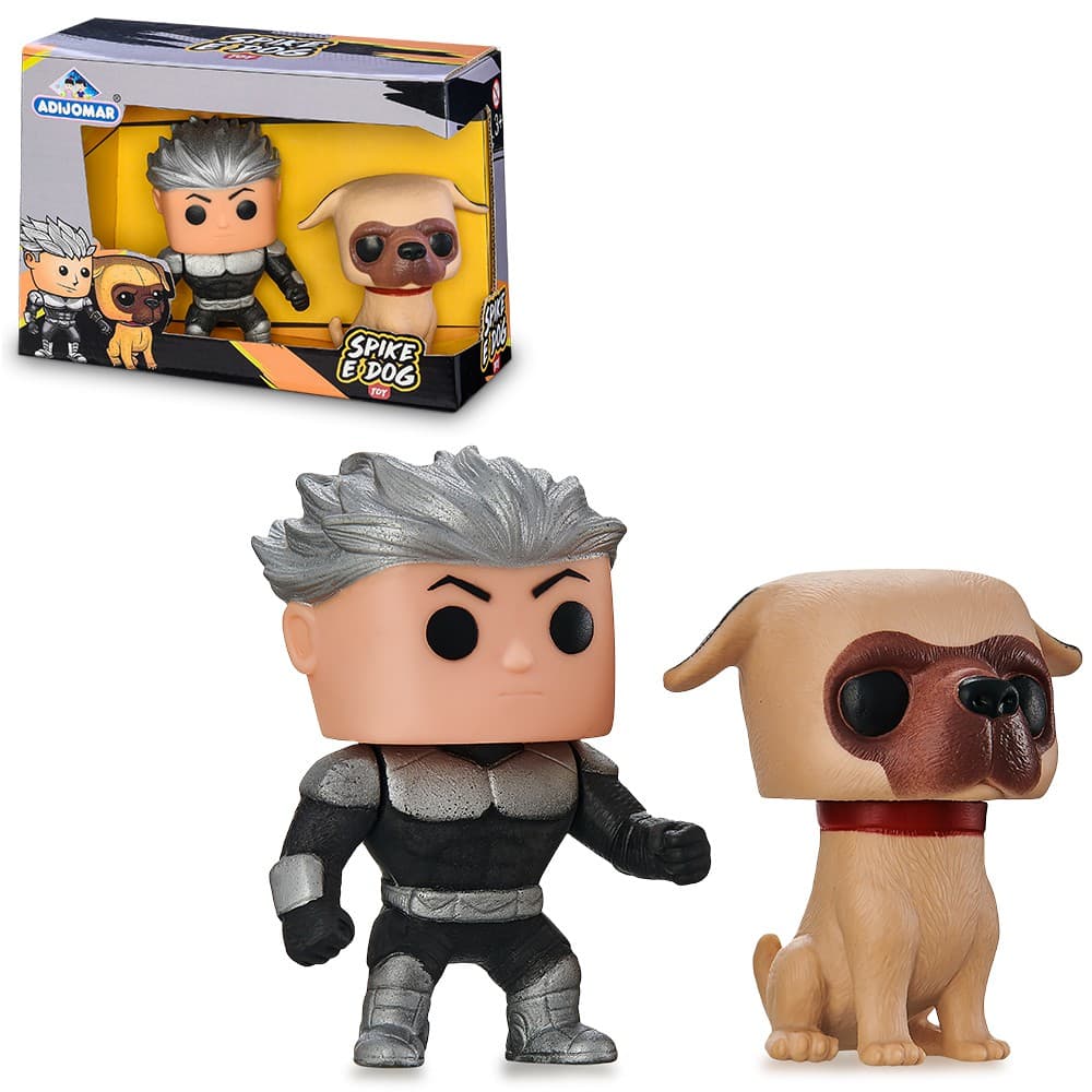 Boneco Menino E Cachorro Spike E Dog - Adijomar Boneco de Vinil Qualidade Boa  MEGA OFERTA