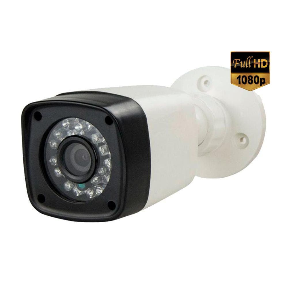 Câmera De Segurança Infravermelho 24 Leds Full Hd 1080p 2.0 Megapixel - Alta Resolução