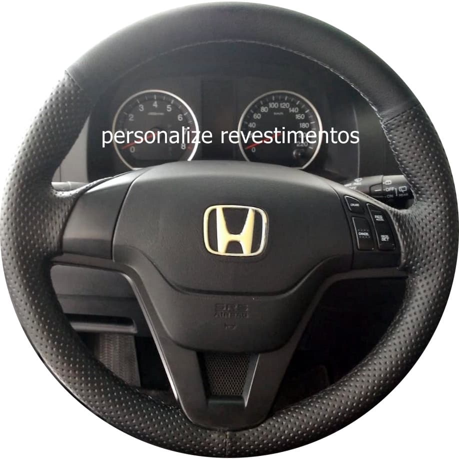 capa de volante costurada da CRV