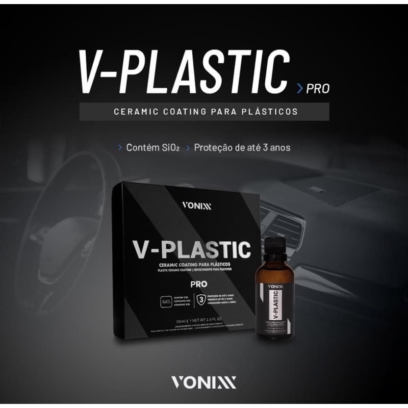 V-Plastic PRO Vitrificador de Plásticos 50ml Vonixx/Restaurador