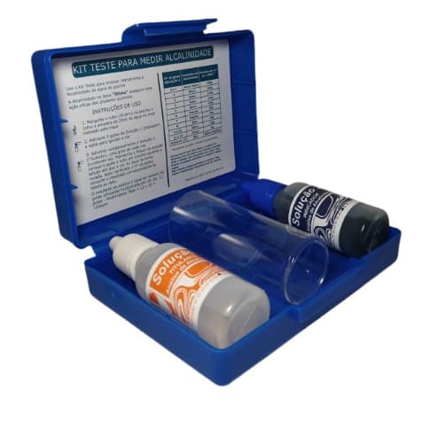 Estojo de Teste Alcalinidade para piscina