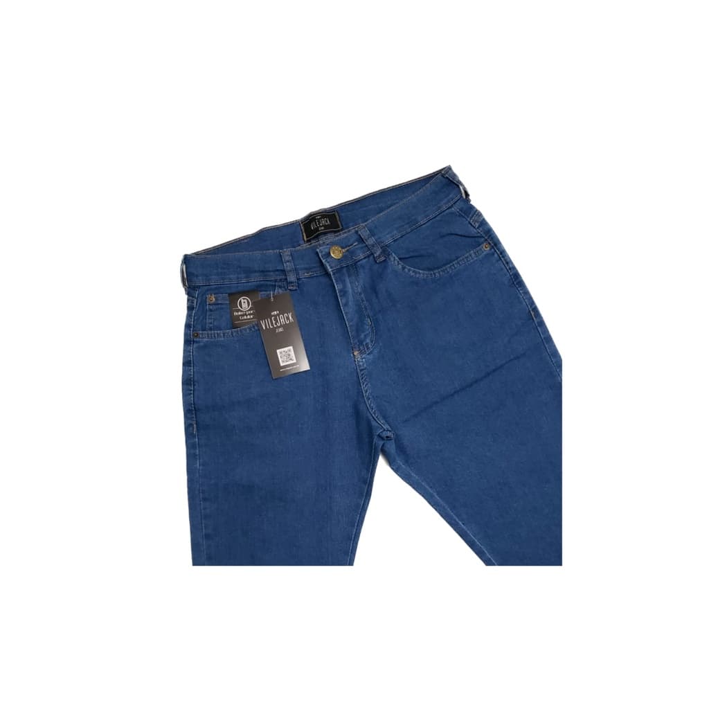 Calça Jeans Vilejack Tradicional Original 38 A 48 Elastano