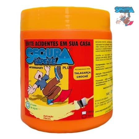Antiderrapante para Tapetes Frufru Tufting e Talagarça - Segura Tapete®  COM AROMA DE TUTTI-FRUTTI