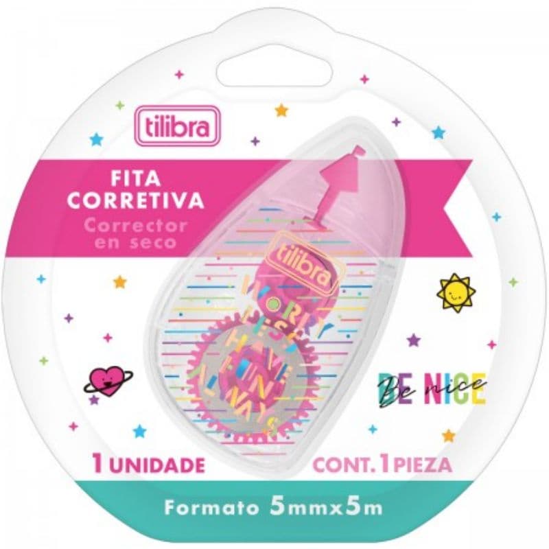 Corretivo Em Fita 5mmx5m Be Nice