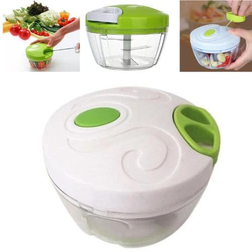 Processador Manual de Alho, Cebola, Temperos, Frutas e legumes