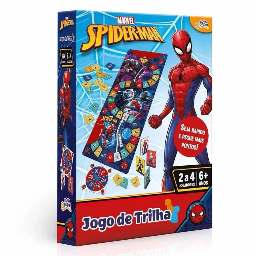 Jogo De Trilha Marvel Homem Aranha Toyster