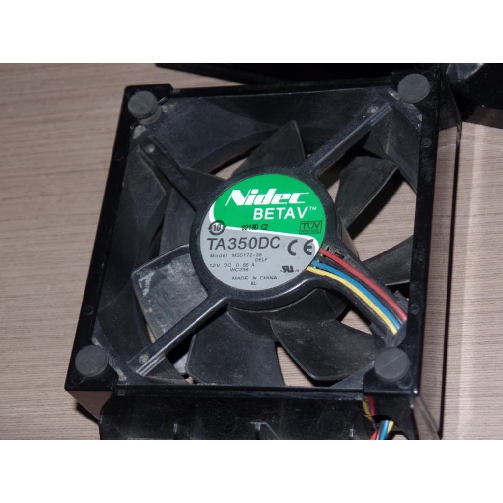 Fan Cooler Gabinete Industrial Rack Servidor Elevador Inversor 92mm 90 x 90 x 32 mm Perfil Alto