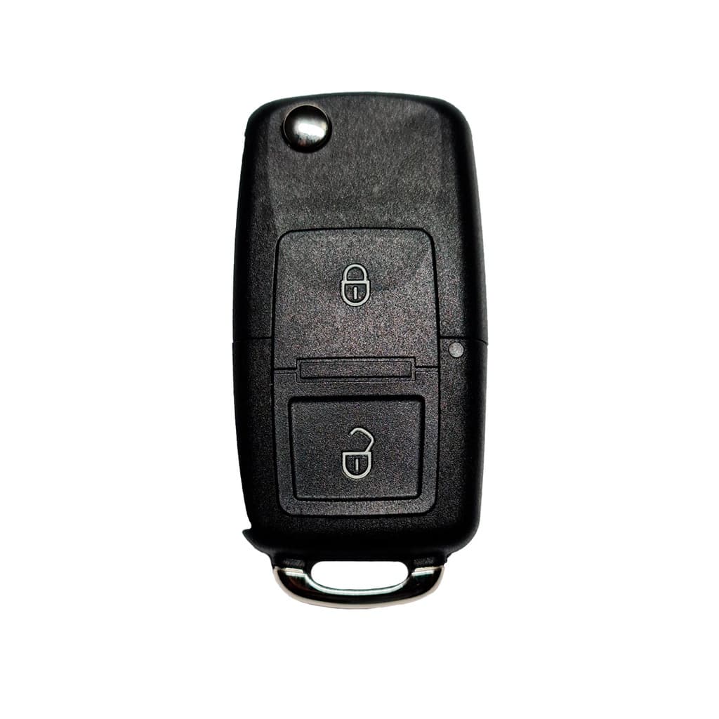Carcaça Chave Canivete Original Vw 2 Botões Golf Saveiro Gol Volkswagen CS8863