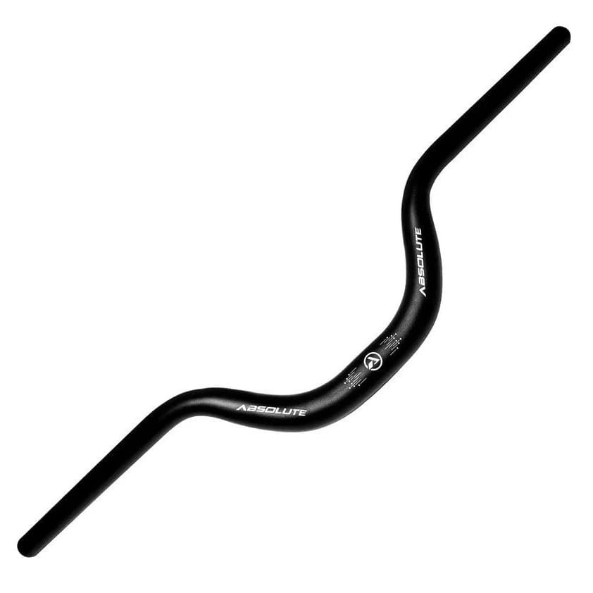 Guidão Elevado Alto 31.8 x 720mm Rise 60mm Bicicleta Mtb Alumínio Aro 29 Absolute