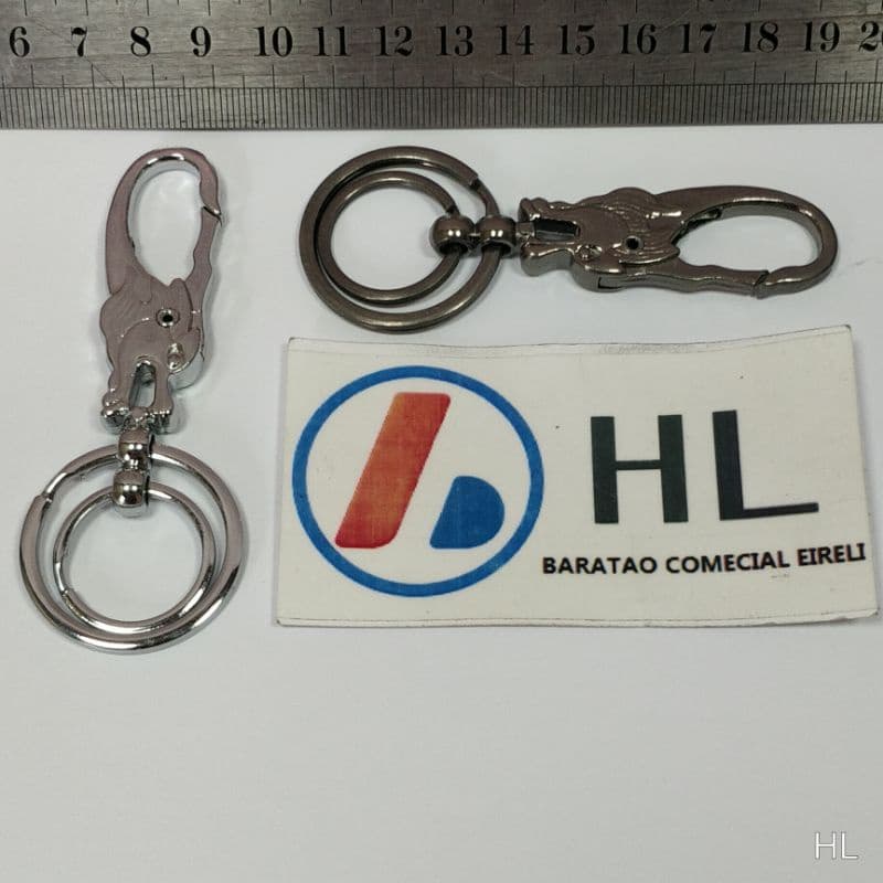 Chaveiro Anzol de Metal Personalizado