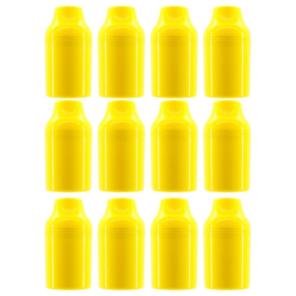 12 Porta Lata 350ml e Litrinho 300ml 2 em 1 Amarelo Profissa Romarinho Gorduchinha