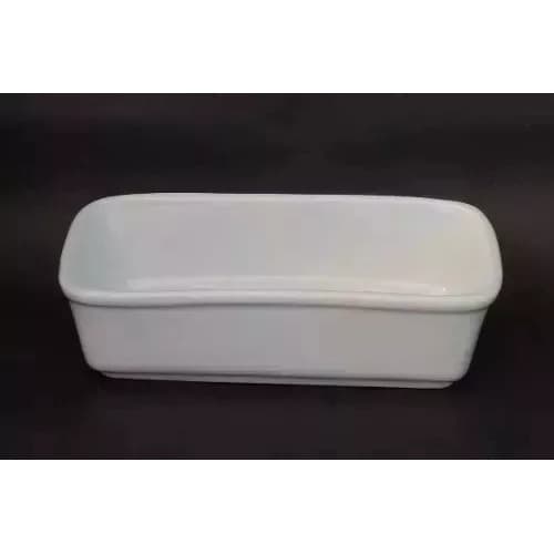 16 Travessas Retangular De Porcelana Media (32 Cm X 20,5 Cm)