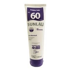 24 Creme Protetor Solar  Sunlau Fps60 Facial 120g