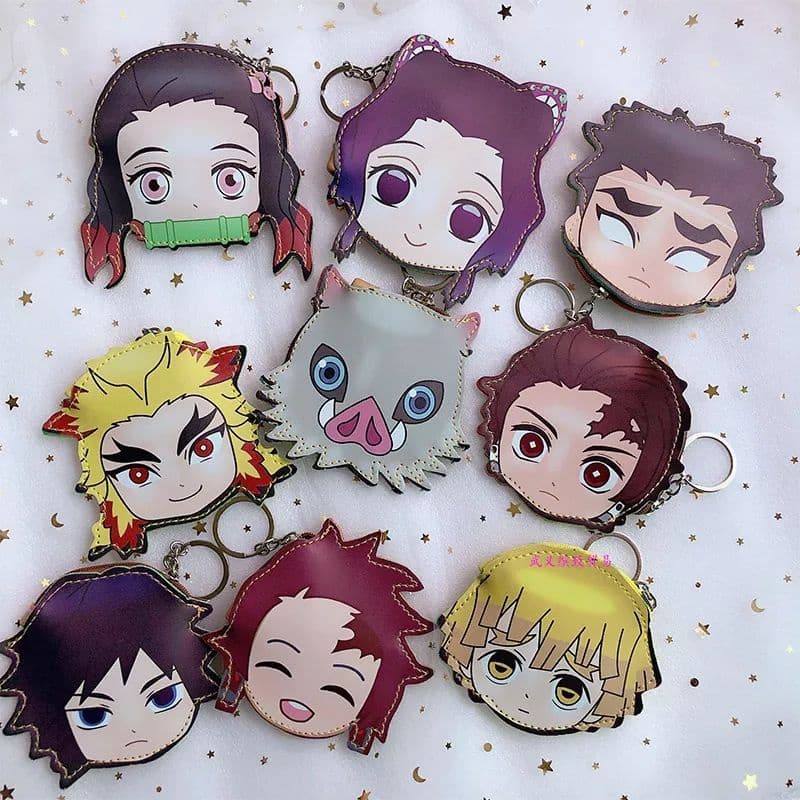 Porta Moeda Níquel Demon Slayer escolha o seu