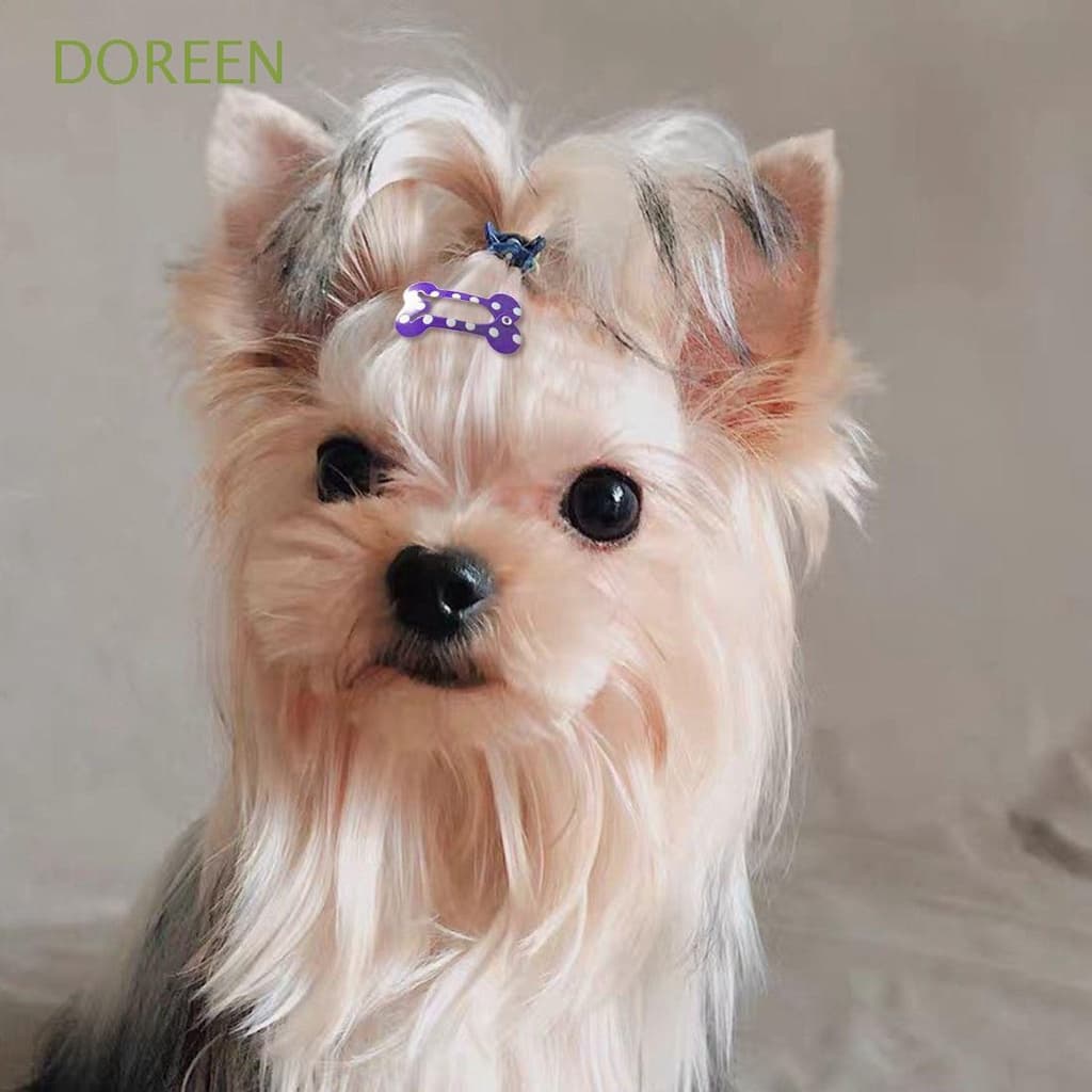 DOREEN Pet Hairpin Superfície Lisa 2.5 Cm Leve 5 Unidades/Conjunto Acessórios Antiferrugem Para Cuidados Com Filhotes