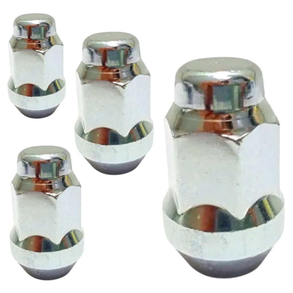 4 Porca Roda Cromada Captiva S10 Tracker Onix Prisma Cobalt