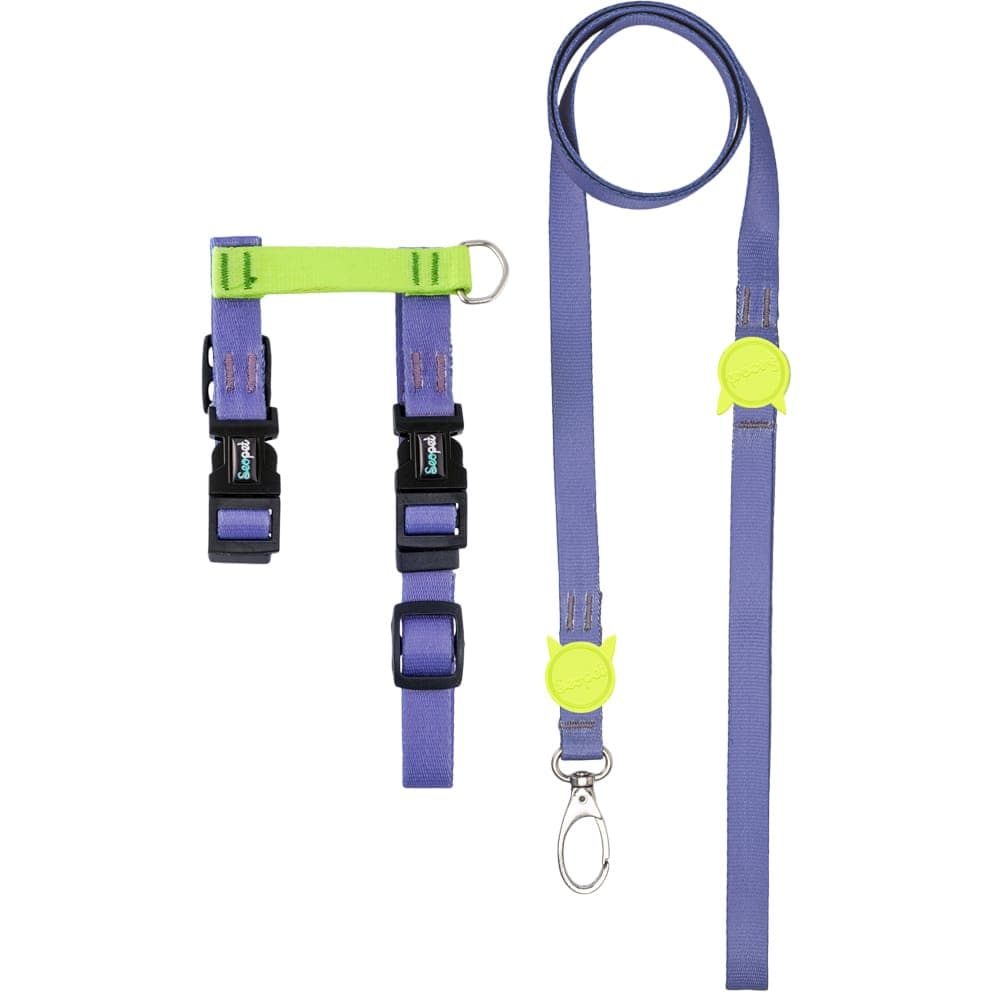 Peitoral Com Guia Para Gatos Pet Ajustável