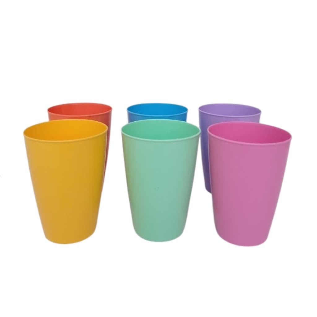 KIT 10 COPOS 350ml. PLÁSTICOS LAVÁVEL