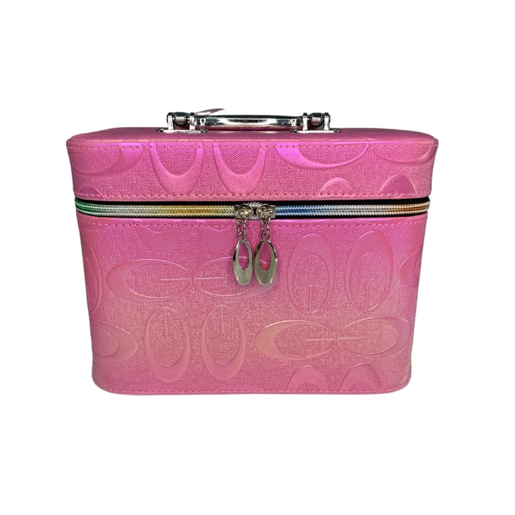 Maleta de Maquiagem Estampa Oval Ruby's GRANDE PINK 01