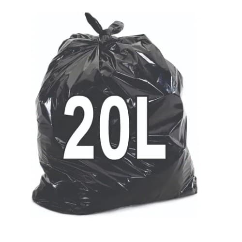 Saco de Lixo 20 Litros com 50 Unidades Lixeira